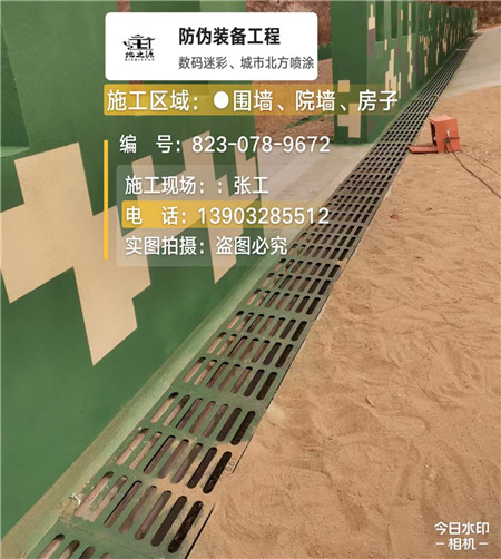 忻州 例如在抖音上有“迷彩墙，外围墙面挡 - 星空数码迷彩漆施工队